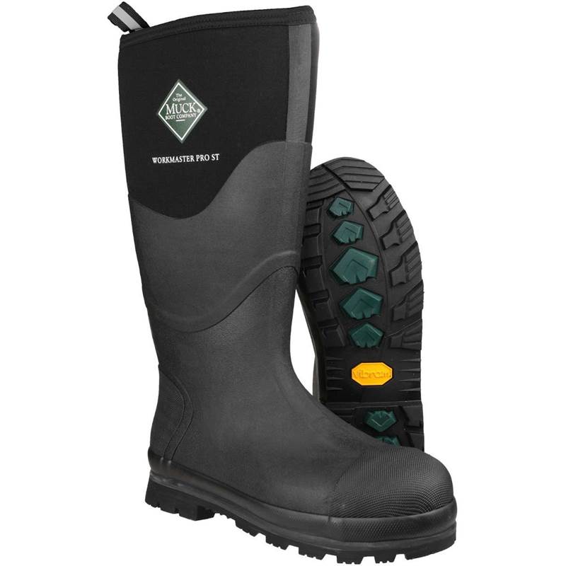 Muck Workmaster Pro High Waterproof Safety Wellington Boots-4